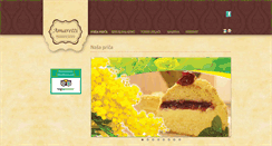 Desktop Screenshot of amarettipasticceria.com